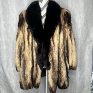 Vintage Zinman Furs‎ Fox Fur Coat/Jacket Camden NJ USA